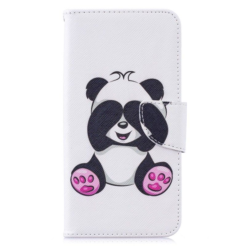 Etui Folio Huawei Y7 2019 Zabawna Panda