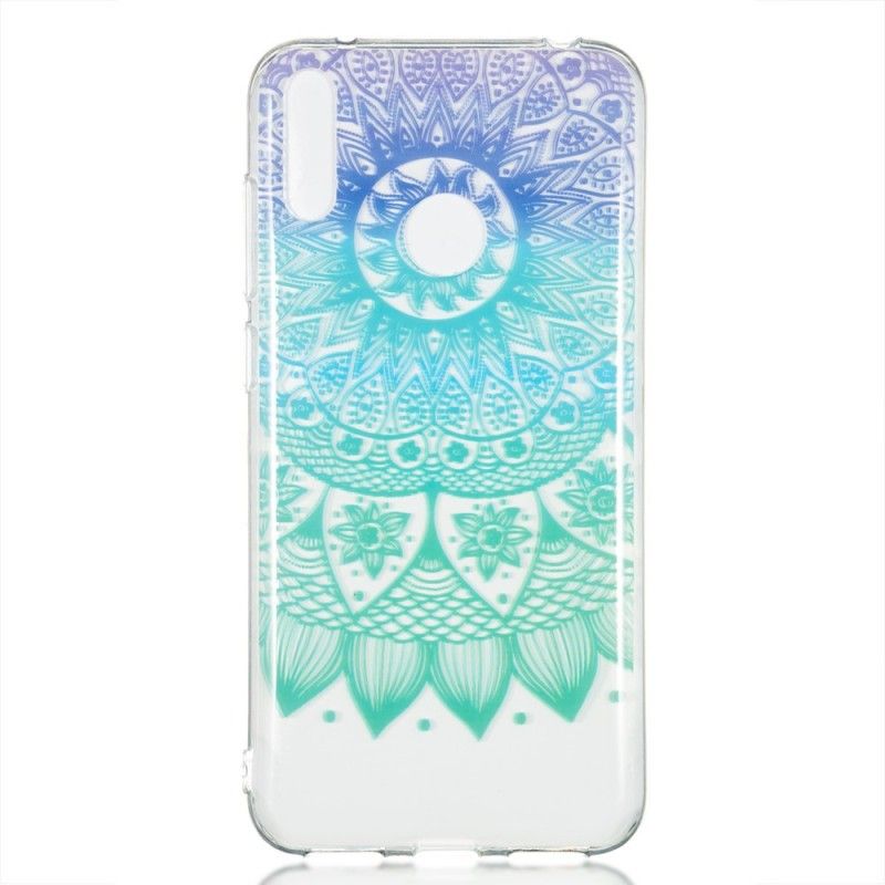 Etui Huawei Y7 2019 Mandala W Kolorze Przezroczystym