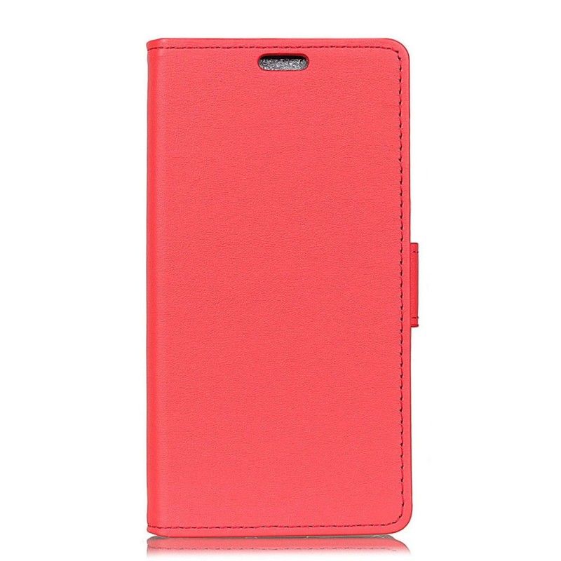 Obudowa Huawei Y7 2019 Biały Czarny Ekoskóra W Stylu Retro