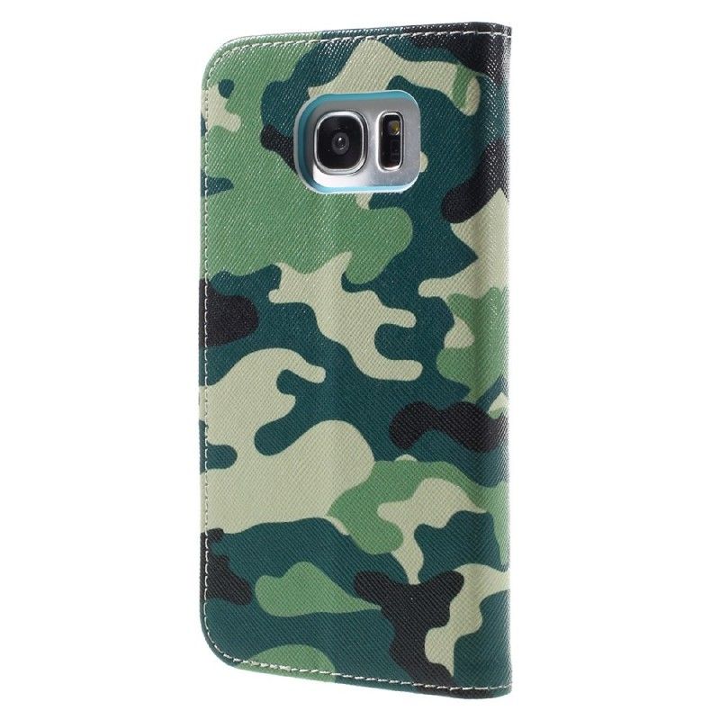Pokrowce Samsung Galaxy S7 Edge Kamuflaż Wojskowy