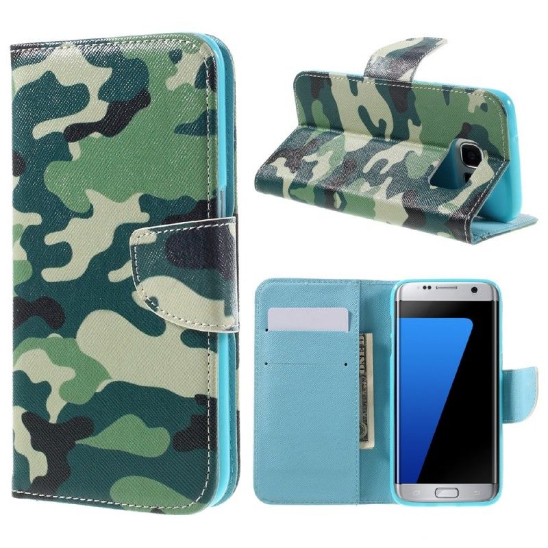 Pokrowce Samsung Galaxy S7 Edge Kamuflaż Wojskowy