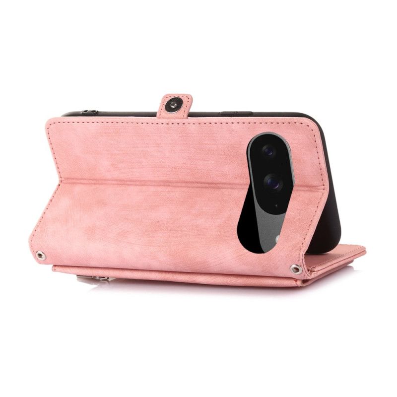 Etui Folio Google Pixel 10 / 10 Pro / 9 / Portfel Pro Effect Zamszowy