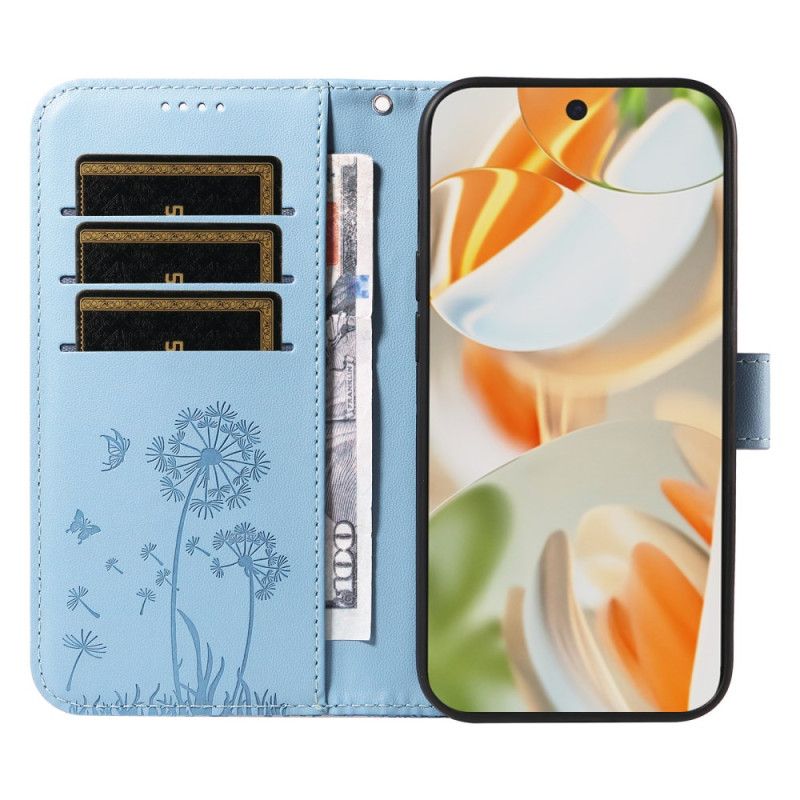 Etui Folio Google Pixel 10 / 10 Pro Mniszek Lekarski Pasek Etui Ochronne