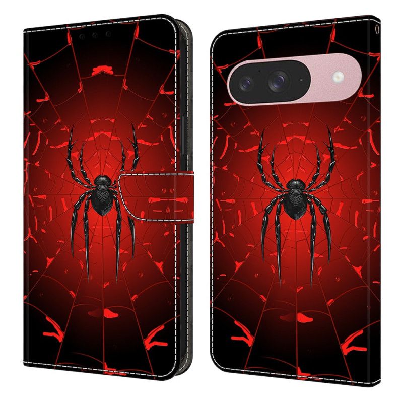 Etui Folio Google Pixel 10 / 10 Pro Pająk