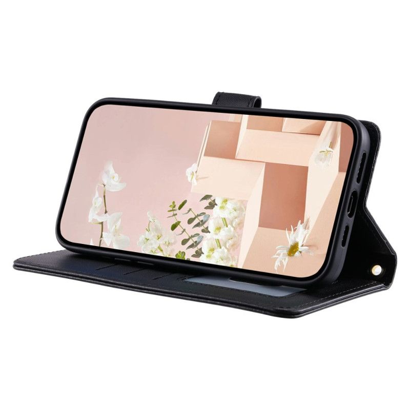 Etui Folio Google Pixel 10 / 10 Pro Pikowany Z Paskami