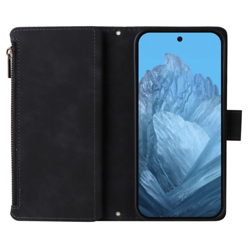 Etui Folio Google Pixel 10 / 10 Pro Portfel Saszetka Zapinany Na Zamek
