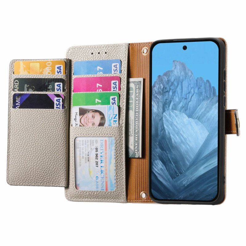 Etui Folio Google Pixel 10 / 10 Pro Wzór Serca Z Blokadą Rfid Etui Ochronne