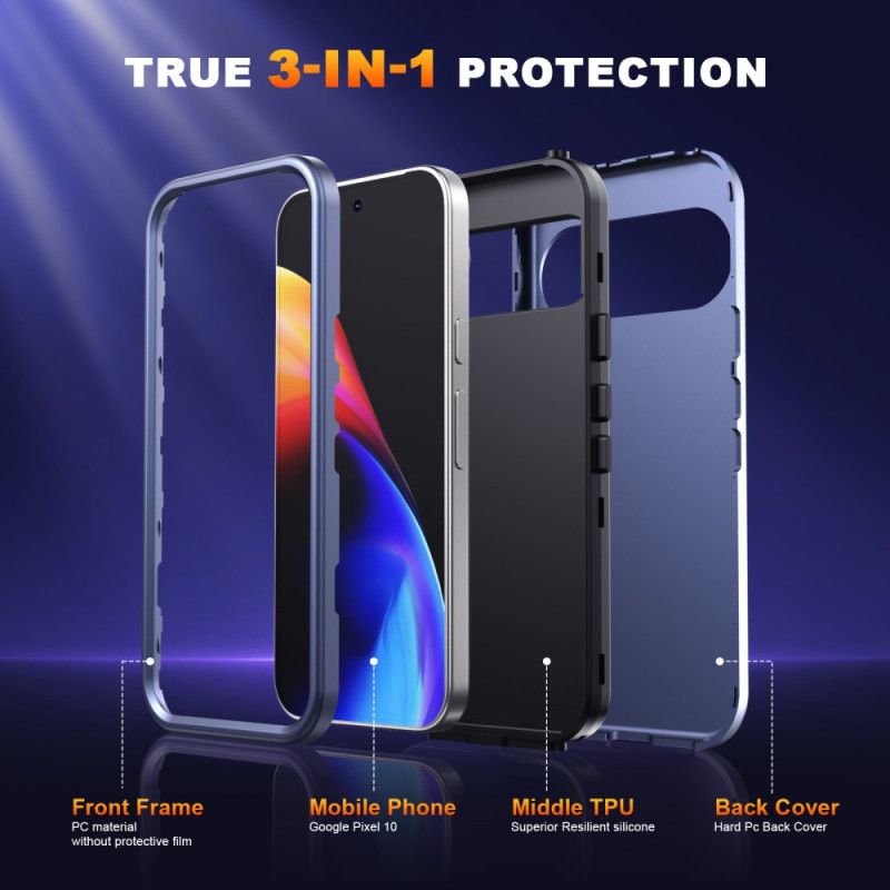 Etui Google Pixel 10 / 10 Pro Efekt Metaliczny