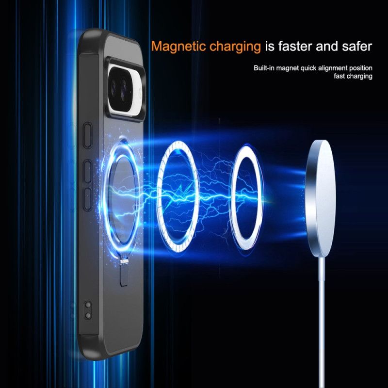 Etui Google Pixel 10 / 10 Pro Kompatybilny Z Magsafe Z Pierścieniem Magnetycznym Etui Ochronne