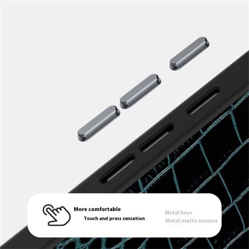Etui Google Pixel 10 / 10 Pro Kompatybilny Z Magsafe Wzór Krokodyla Abeel