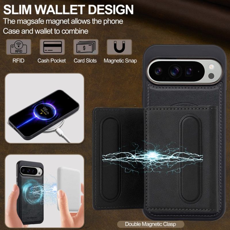 Etui Google Pixel 10 / 10 Pro Lc.imeeke Magnetyczny Uchwyt Na Karty