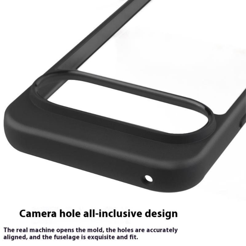 Etui Google Pixel 10 / 10 Pro Przezroczysty Design Z Silikonową Obwódką