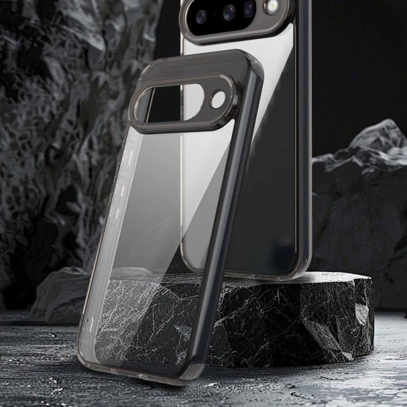 Etui Google Pixel 10 / 10 Pro Przezroczysty Z Metalową Ramką