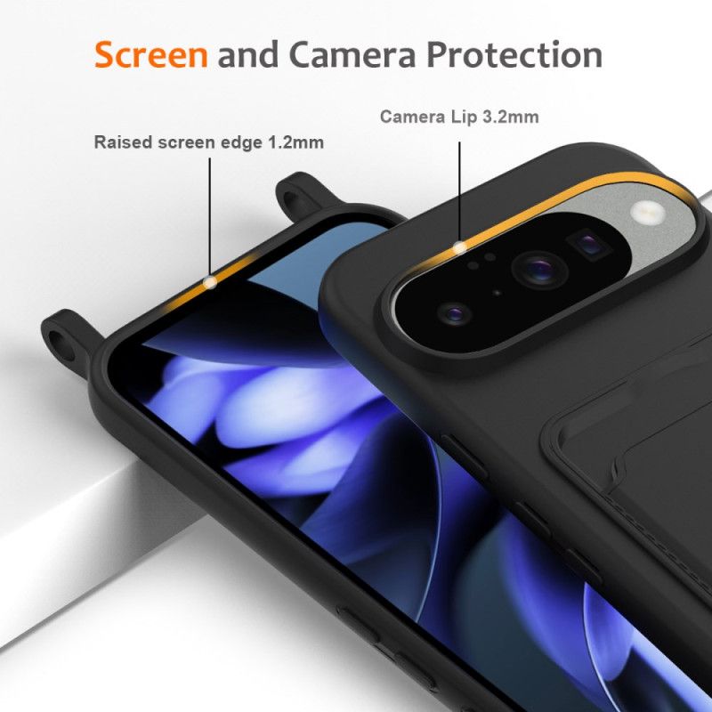 Etui Google Pixel 10 / 10 Pro Silikonowy Uchwyt Na Karty Etui Ochronne