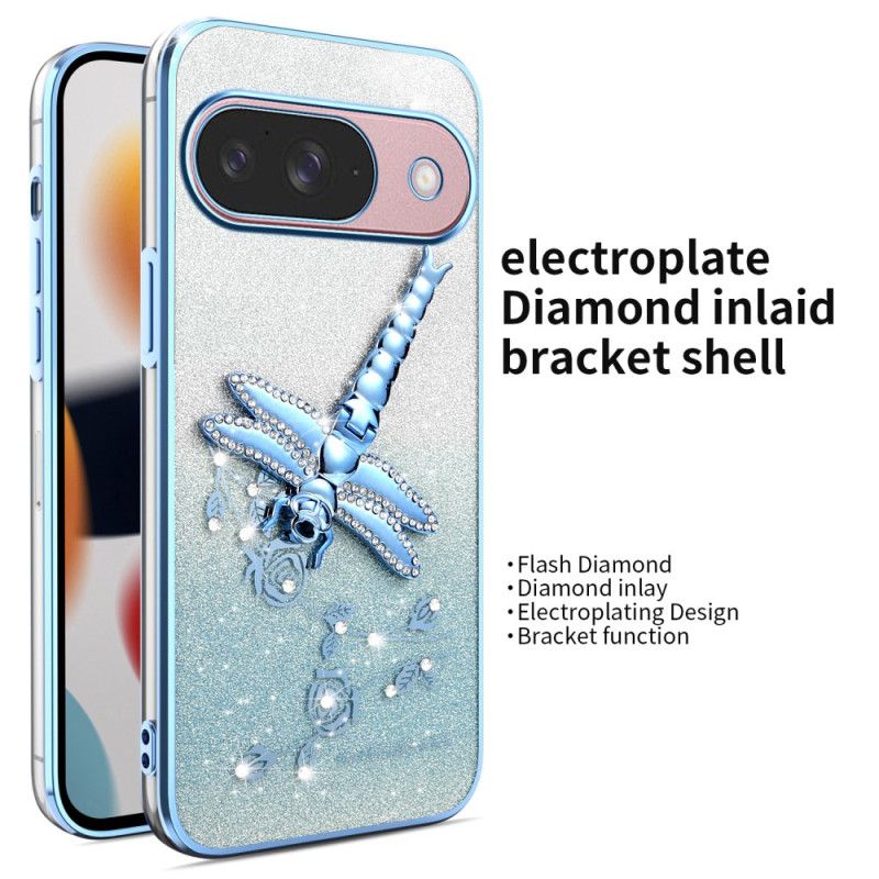 Etui Google Pixel 10 / 10 Pro Stojak Kadem Dragonfly