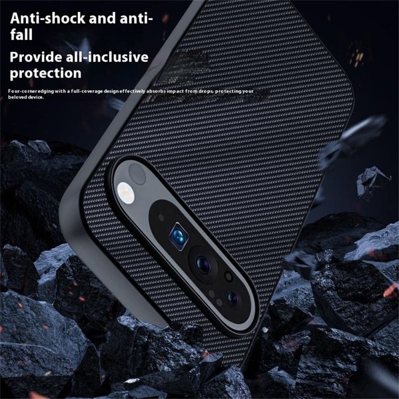 Etui Google Pixel 10 / 10 Pro Tekstura Włókna Węglowego