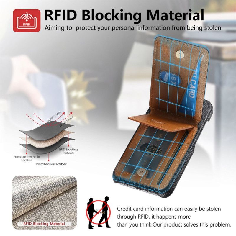 Etui Google Pixel 10 / 10 Pro Uchwyt Na Karty I Lusterko