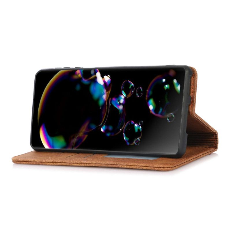 Flip Kotelot Google Pixel 10 / 10 Pro Efekt Zamszu Etui Ochronne