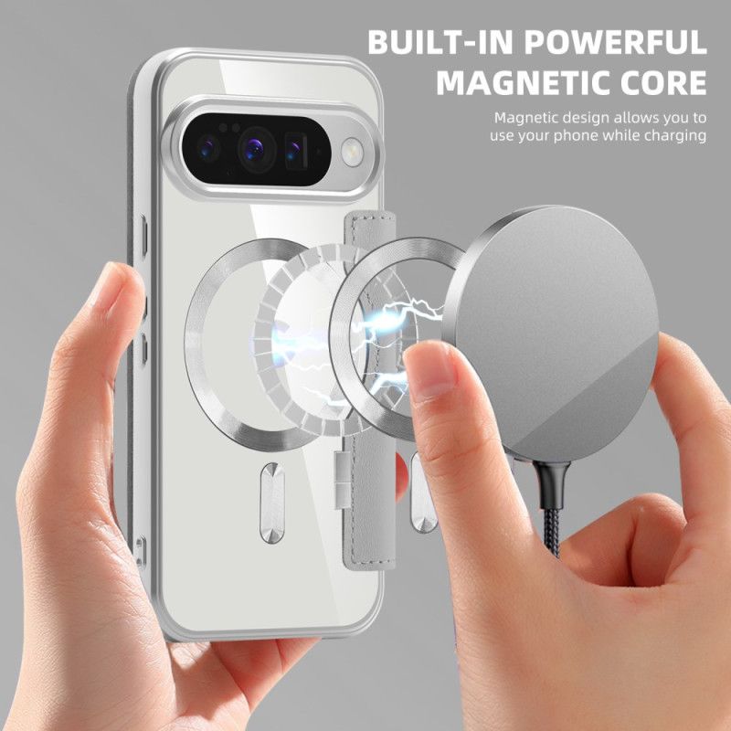 Flip Kotelot Google Pixel 10 / 10 Pro Pikowany Kompatybilny Z Magsafe Etui Ochronne