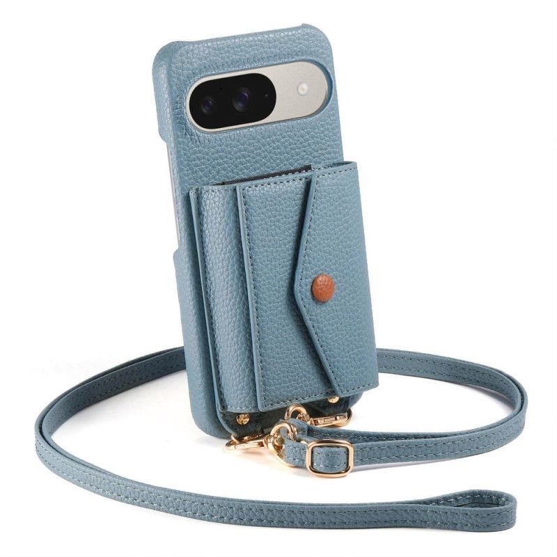 Futerały Google Pixel 10 / 10 Pro Etui Na Telefon Lustrzany Uchwyt Na Karty I Pasek Na Ramię