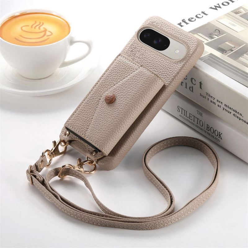 Futerały Google Pixel 10 / 10 Pro Etui Na Telefon Lustrzany Uchwyt Na Karty I Pasek Na Ramię