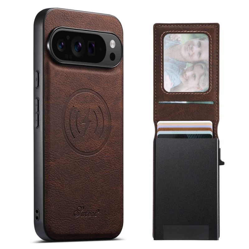 Futerały Google Pixel 10 / 10 Pro Etui Na Telefon Magnetyczny Uchwyt Na Karty Suteni