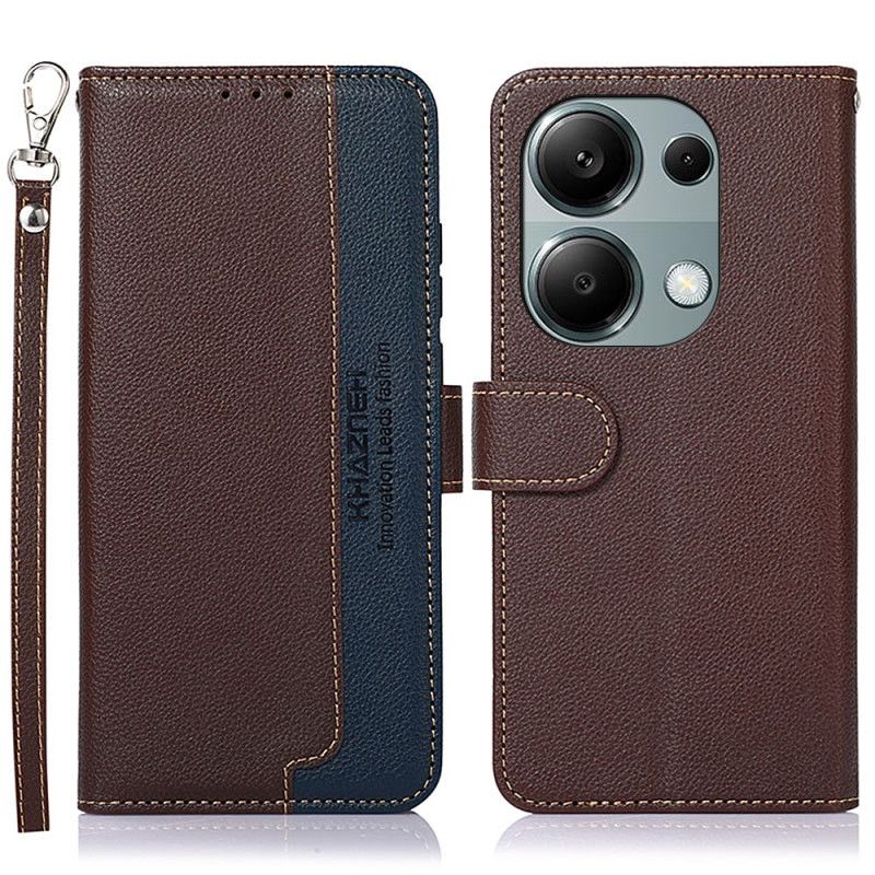 Etui Folio Do Xiaomi Redmi Note 13 4g Biclore Blokowanie Rfid Khazneh