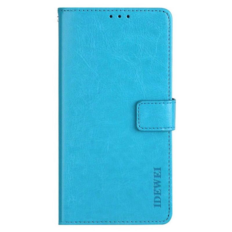 Etui Folio Xiaomi Redmi Note 13 4g Sztuczna Skóra Idewei
