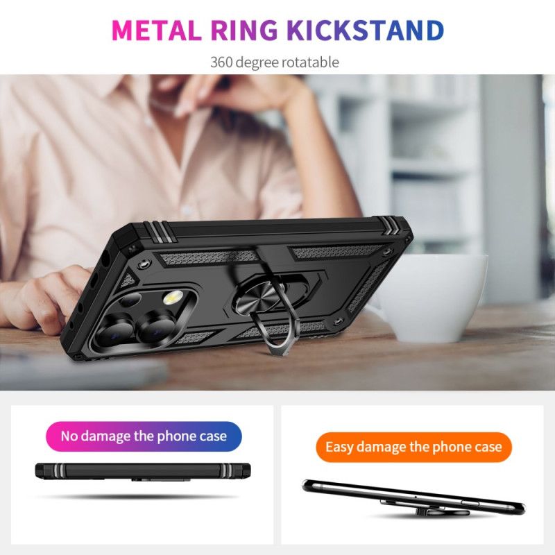 Etui Xiaomi Redmi Note 13 4g Odporny Na Wstrząsy Wspornik Pierścieniowy
