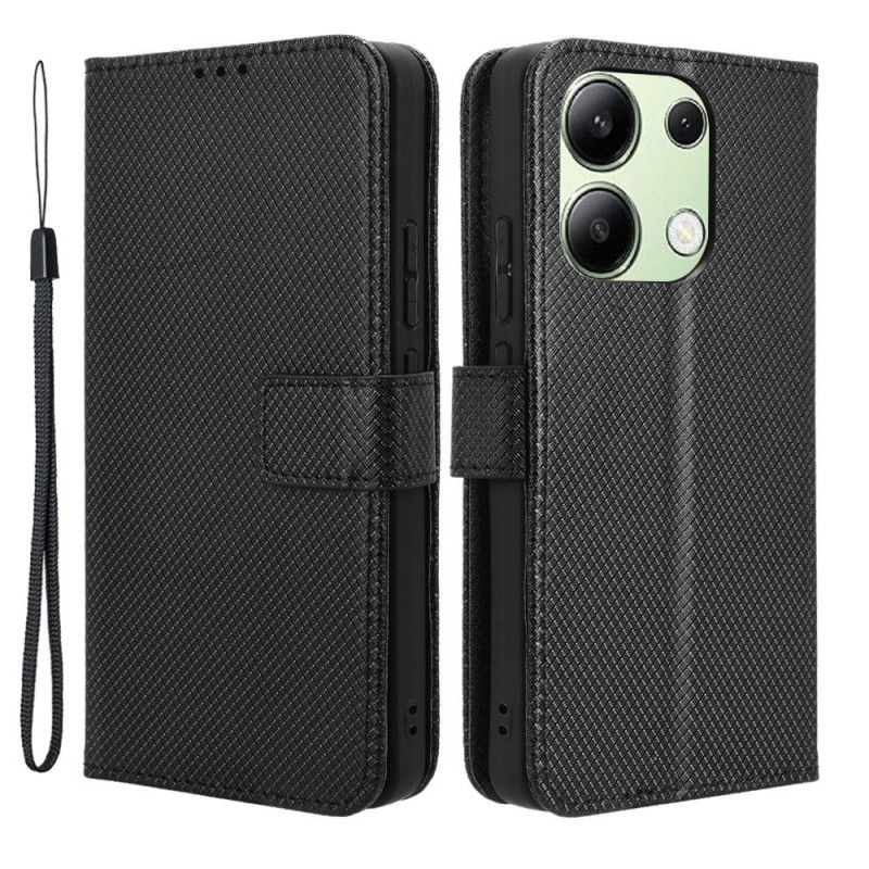 Obudowa Xiaomi Redmi Note 13 4g Etui Na Telefon Wytłoczona Tekstura Na Ramiączkach