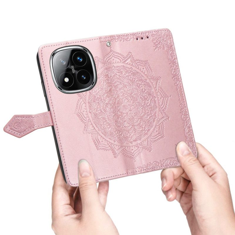 Etui Folio Do Xiaomi Redmi Note 14 Pro 5g Barokowa Mandala