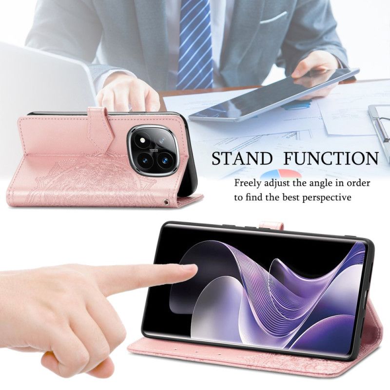 Etui Folio Do Xiaomi Redmi Note 14 Pro 5g Barokowa Mandala