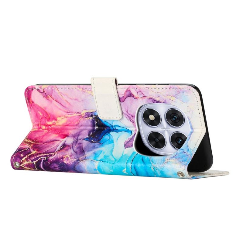 Etui Folio Do Xiaomi Redmi Note 14 Pro 5g Marmur