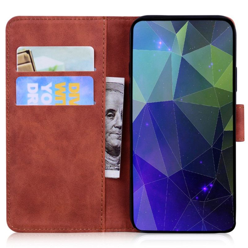 Etui Folio Do Xiaomi Redmi Note 14 Pro 5g Nadruk Tygrysa