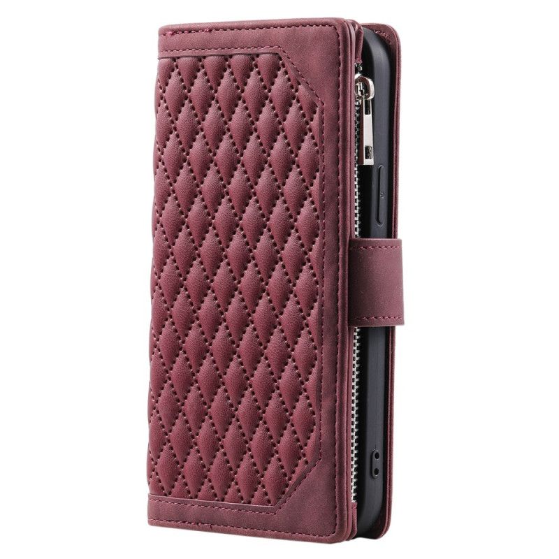 Etui Folio Do Xiaomi Redmi Note 14 Pro 5g Portfel Pikowany