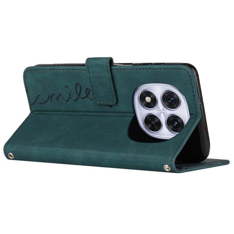 Etui Folio Do Xiaomi Redmi Note 14 Pro 5g Uśmiech