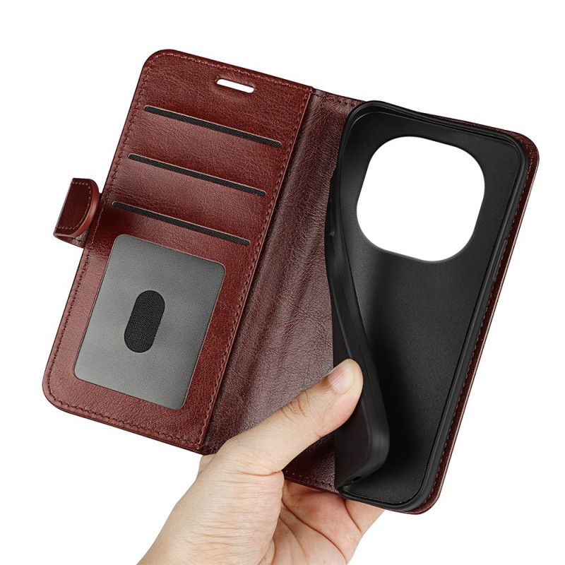 Etui Folio Do Xiaomi Redmi Note 14 Pro 5g Vintage