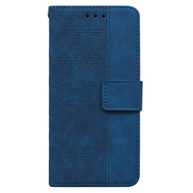 Etui Folio Do Xiaomi Redmi Note 14 Pro 5g Wzór Tkany