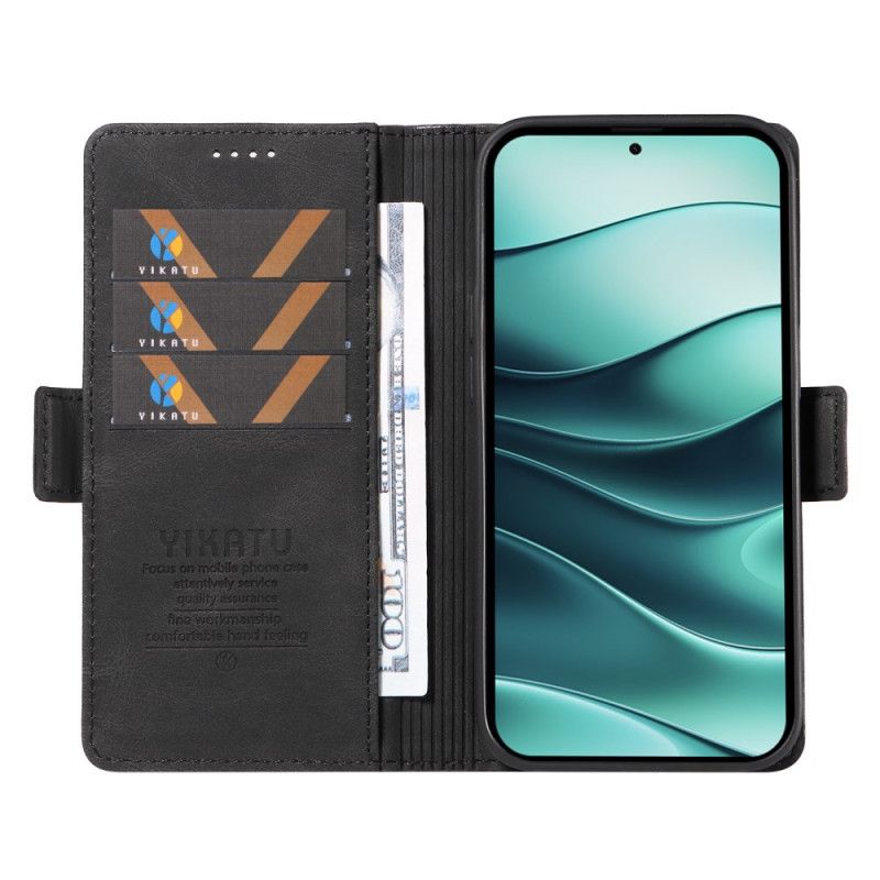 Etui Folio Xiaomi Redmi Note 14 Pro 5g Efekt Zamszu Ykatu