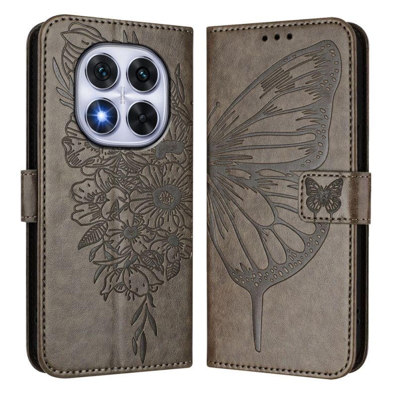 Etui Folio Xiaomi Redmi Note 14 Pro 5g Graficzny Motyl
