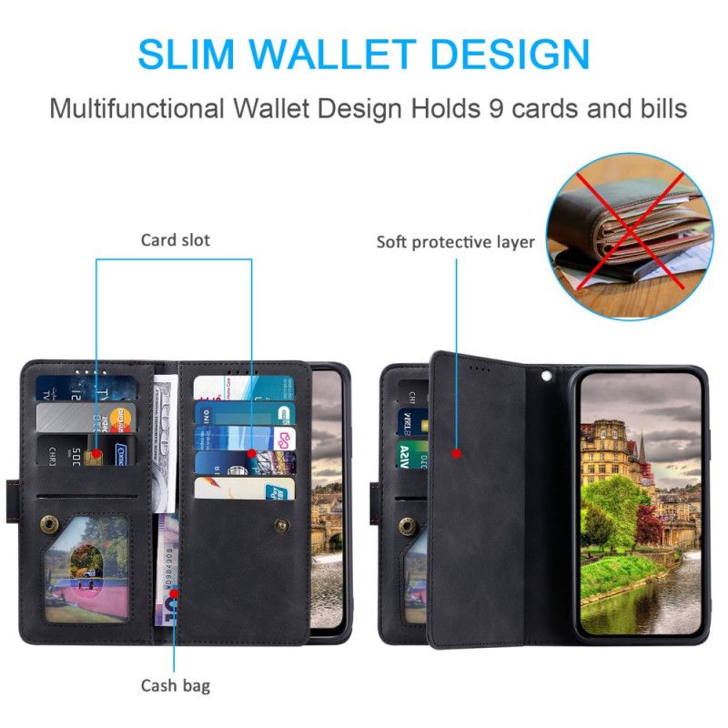 Etui Folio Xiaomi Redmi Note 14 Pro 5g Etui Na Karty Etui Ochronne