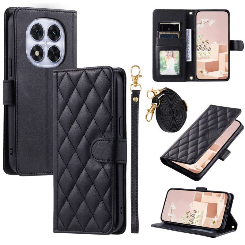 Etui Folio Xiaomi Redmi Note 14 Pro 5g Pikowana Elegancja