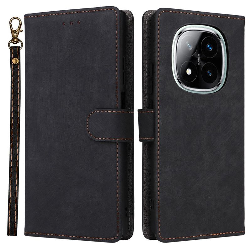Etui Folio Xiaomi Redmi Note 14 Pro 5g Wariacja Na Temat Zamszu Etui Ochronne