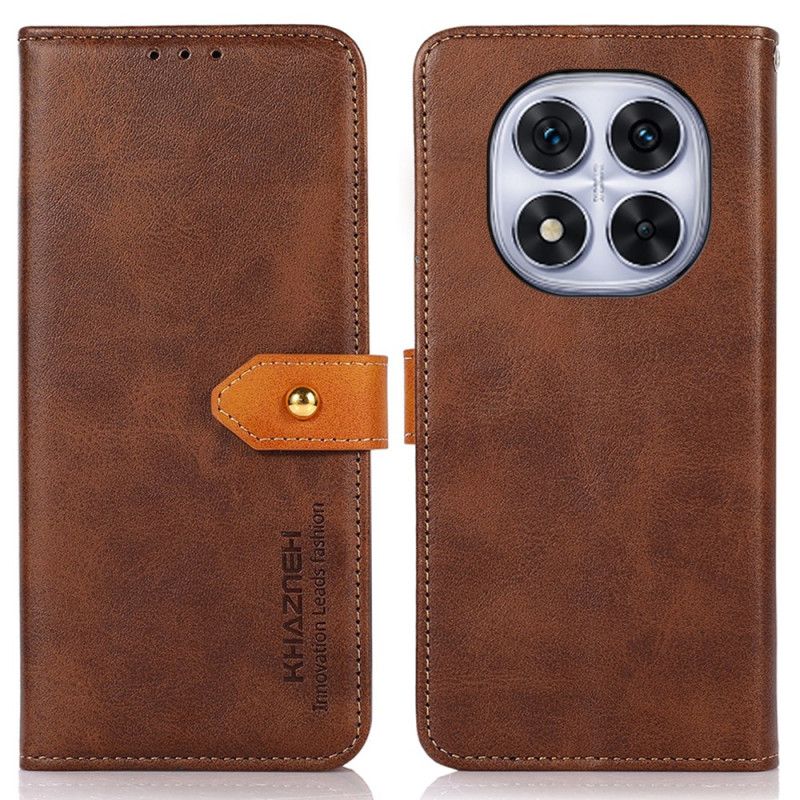 Etui Folio Xiaomi Redmi Note 14 Pro 5g Złote Zapięcie Khazneh