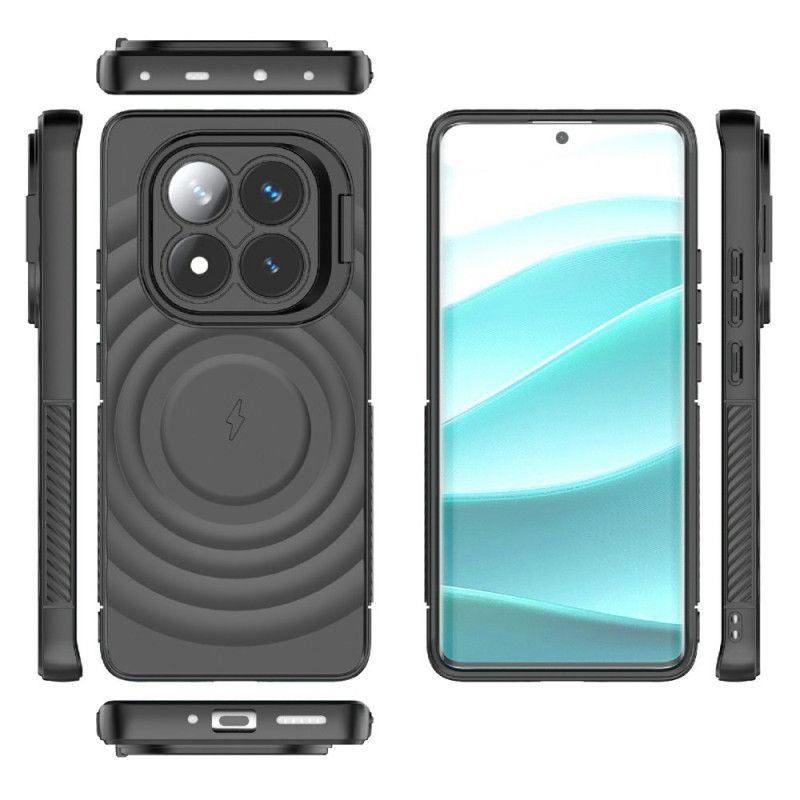 Etui Xiaomi Redmi Note 14 Pro 5g Kompatybilny Z Magsafe I Podstawką