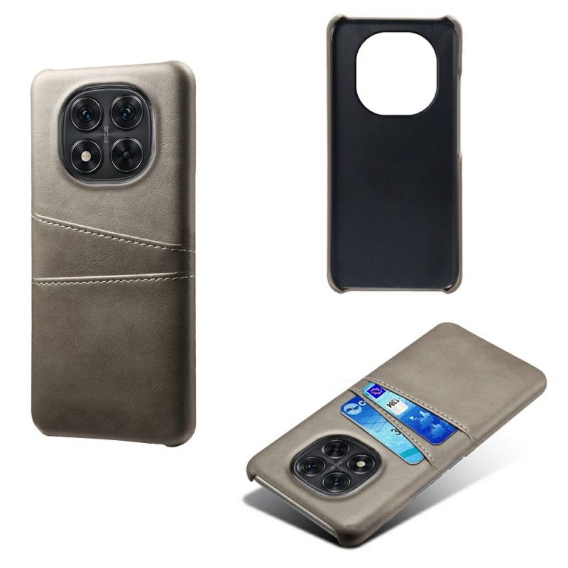 Etui Xiaomi Redmi Note 14 Pro 5g Etui Na Karty Z Podwójnym Efektem Skóry Uchwyt Etui Ochronne