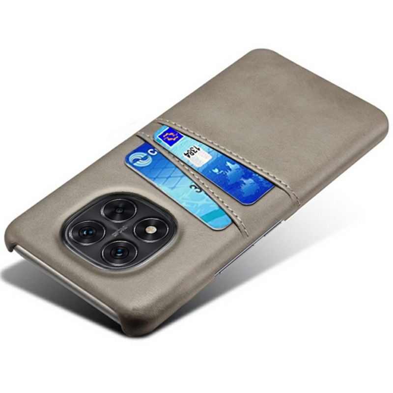 Etui Xiaomi Redmi Note 14 Pro 5g Etui Na Karty Z Podwójnym Efektem Skóry Uchwyt Etui Ochronne
