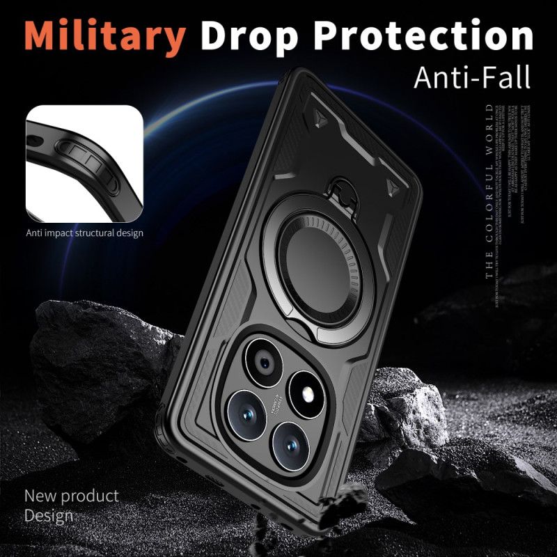 Etui Xiaomi Redmi Note 14 Pro 5g Obrotowa Podstawka I Kompatybilność Z Magsafe Etui Ochronne