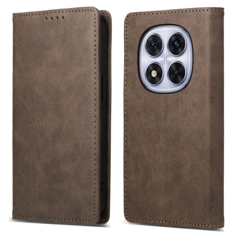 Flip Kotelot Xiaomi Redmi Note 14 Pro 5g Efekt Skóry Vintage Etui Ochronne
