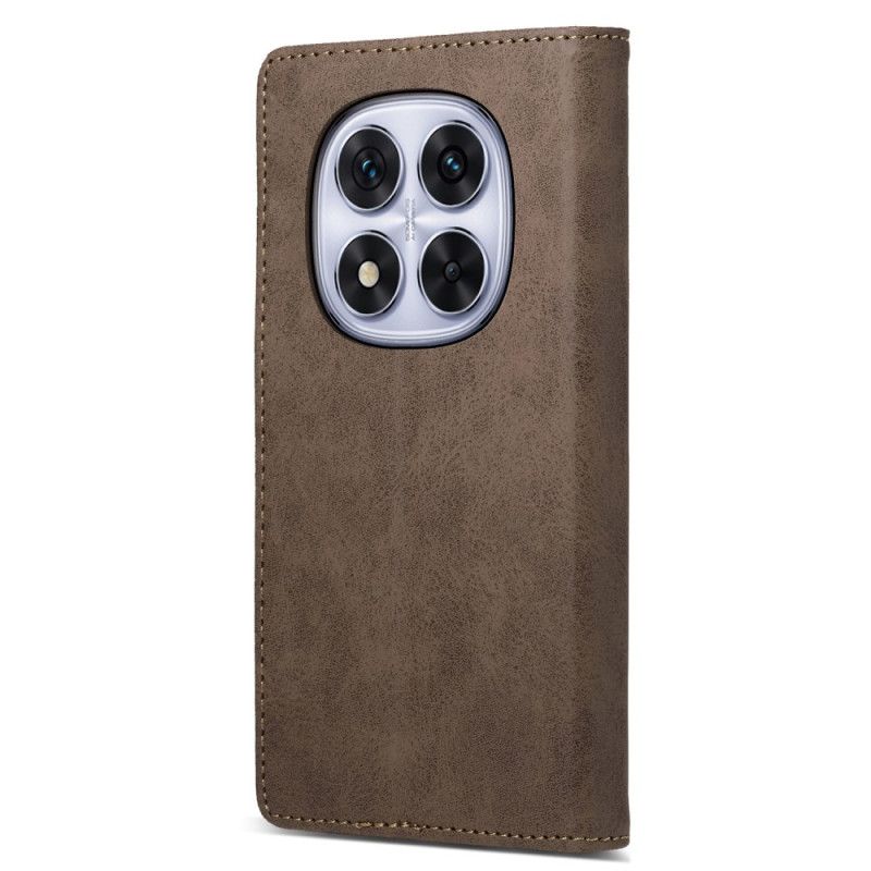 Flip Kotelot Xiaomi Redmi Note 14 Pro 5g Efekt Skóry Vintage Etui Ochronne